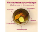 TISANE AYURVEDA CHAÏ CURCUMA17X2G Yogi tea