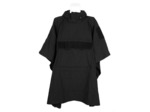 Poncho Tarp Softshell Outbreak noir : protection militaire 3-en-1 ultra légère et étanche