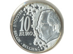 BELGIQUE 2002 10 EURO CINQUANTENAIRE DE LA LIAISON NORD-MIDI SUP