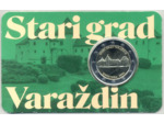 CROATIE 2024 2 EURO VARAZDIN COINCARD