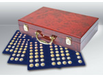 MALLETTE Numismatique en bois "PREMIUM" 169 (safe)