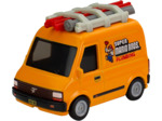 Hot Wheels HXF03 - Plumber Van Mario Bros Movie, orange - 1/64