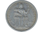 POLYNESIE FRANCAISE 1 FRANC 1965 TTB