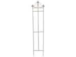 Treillage jardin fer Fleur de Lys 28x128cm