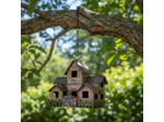 Nichoir enchanté à suspendre 33x18x72cm