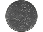 FRANCE 1/2 FRANC ROTY 1984 FDC