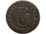 LOUIS XVI (1774-1792) LIARD 1779 W (Lille) TB+