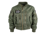 Blouson aviateur enfant F-35 – Veste pilote US Air Force Fostex