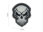 Patch 3D Crâne en colère