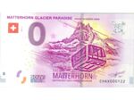 SUISSE 2019-4 MATTERHORN GLACIER PARADISE BILLET SOUVENIR 0 EURO