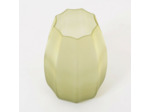 Vase Tricia Vert Mat verre 20x20x38cm