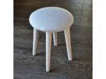 Tabouret  bleu clair 32x40cm