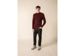 Pull marin uni Matelot Coupe ajustée 100% laine SAINT JAMES