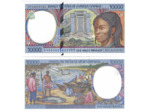 BANQUE DES ETATS DE L'AFRIQUE CENTRALE CONGO 10000 FRANCS 1997 P.105 Cc NEUF