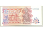 ZAIRE 2000 ZAIRES 01-10-1991 SERIE A SPL