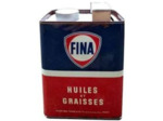 Tirelire bidon FINA Huiles et Graisses