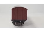 JOUEF 653 HO WAGON COUVERT A BOGIES BRUN TOIT NOIR SANS BOITE