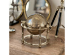 Globe décoratif doré 20x17x26cm