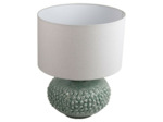 Lampe céramique Prasline verte 42x57cm