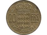 MONACO 20 FRANCS 1950 TTB+