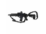 Sangle de combat ISTC 1point/2points adaptable pour HK416 (noire)