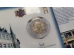 LUXEMBOURG 2025 lot 4 coincard 2 €URO DUC HENRI et SCHUMAN avec colorisées