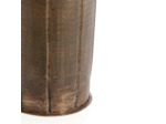 Vase soliflore en métal marron 107x24x24cm