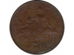 FRANCE 10 CENTIMES DUPUIS 1917 TTB