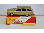 RENAULT 12 BREAK 1972 SOLIDO 1/43 BOITE D'ORIGINE
