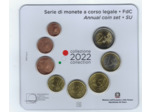 ITALIE 2022 SERIE 8 MONNAIES B.U