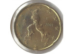 ITALIE  2002  20 CENTIMES  SUP