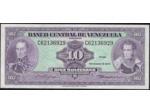 VENEZUELA 10 BOLIVARES 18 SEPTEMBRE 1979 SERIE C NEUF W51g