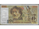 FRANCE 100 FRANCS DELACROIX 1984 SERIE G.82 TTB
