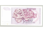 YOUGOSLAVIE 50 DINARA 01-06-1990 SERIE AM TTB+
