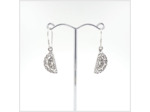Boucles d'oreilles en argent massif