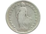 SUISSE 1 FRANC 1887 B TB N1