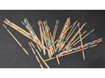 Jeu de Mikado avec boîte en bois personnalisée