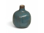 Vase Soliflore Céramique gris bleu 10x9cm