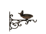 Mangeoire oiseau potence murale 22x13x28cm