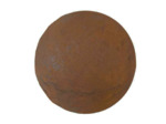 Boule décorative rouille 40cm