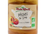 Pêches au sirop 220g ne Bioloklock