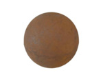 Grande Sphère Décorative Rouille 50cm