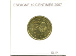 ESPAGNE 2007 20 CENTIMES SUP