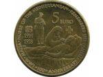 MALTE 2014 5 EURO 100 ANS DEBUT DE LA 1ere GUERRE MONDIALE SUP