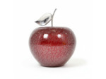 Lampe à Poser Manzana Pomme Rouge verre 35x35x40cm