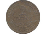 FRANCE 2 CENTIMES DUPUIS 1903 TTB+