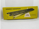 MARKLIN 5106 - BOITE DE 10 ELEMENTS DE VOIE DROIT RAIL BOITE D'ORIGINE VERT