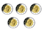 ALLEMAGNE 2026 2 EURO KONRAD ADENAUER les 5 ateliers ADFGJ UNC