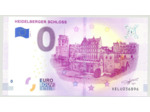 ALLEMAGNE 2019-1 HEIDELBERGER SCHLOSS BILLET SOUVENIR 0 EURO TOURISTIQUE  NEUF