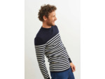 Pull marin rayé Rochefort